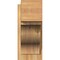 Ekena Millwork Funston Block Rough Sawn Outlooker, Western Red Cedar, 8"W x 18"D x 18"H OUT08X18X18FST05RWR - alternate 2